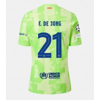 Barcelona Frenkie de Jong #21 Tredje Tröja 2024-25 Korta ärmar